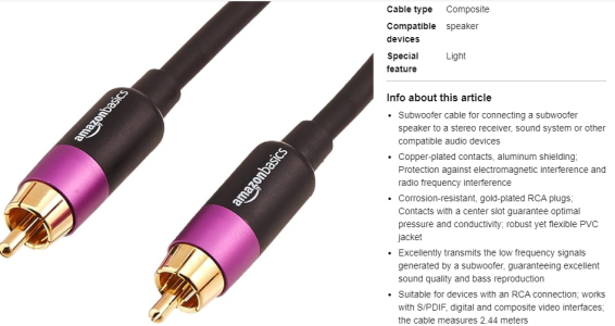 Amazon Basics Subwoofer Cable.png