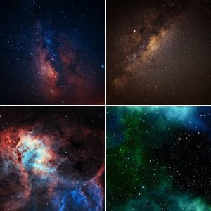 Space Backgrounds for WiiM Ultra